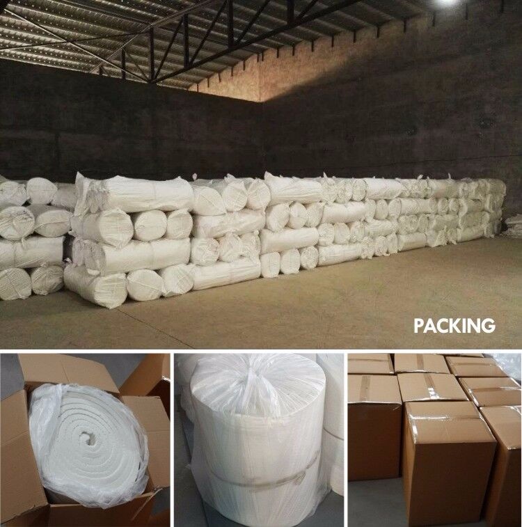 1 Blanket Ceramic Insulation Fire Resistant Fireproof Refractory KaolWool  2200F